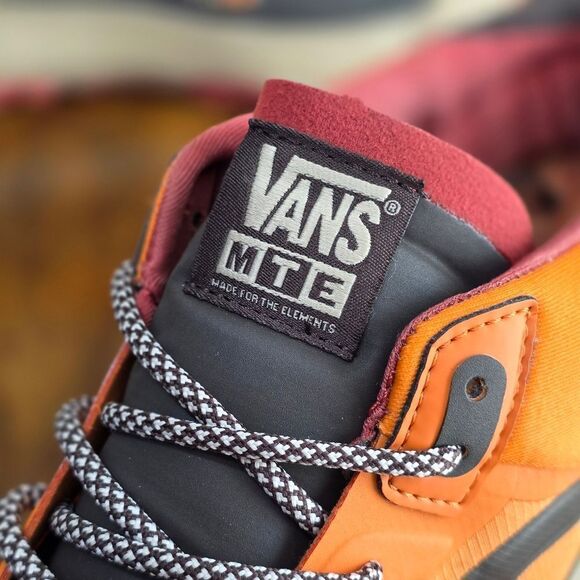 Vans MTE Crosspath Mid Men\'s Hiking Shoes Marmalade Orange Brown Size 8.5 New LE main image 7
